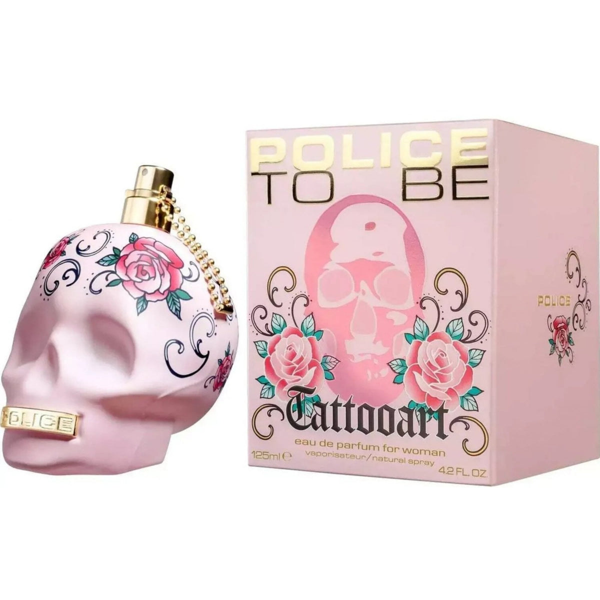 Police Police To Be Tatoo Art For Her 125ml EDT Spray - Health & Beauty > Personal Care > Cosmetics > Perfumes & Colognes > Eaux De Toilette EDT