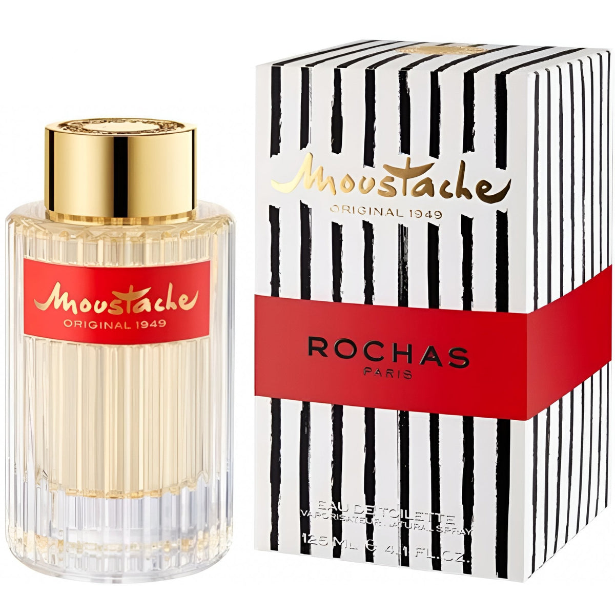 Rochas Rochas Moustache Original 1949 125ml EDT Spray - Health & Beauty > Personal Care > Cosmetics > Perfumes & Colognes > Eaux De Toilette EDT