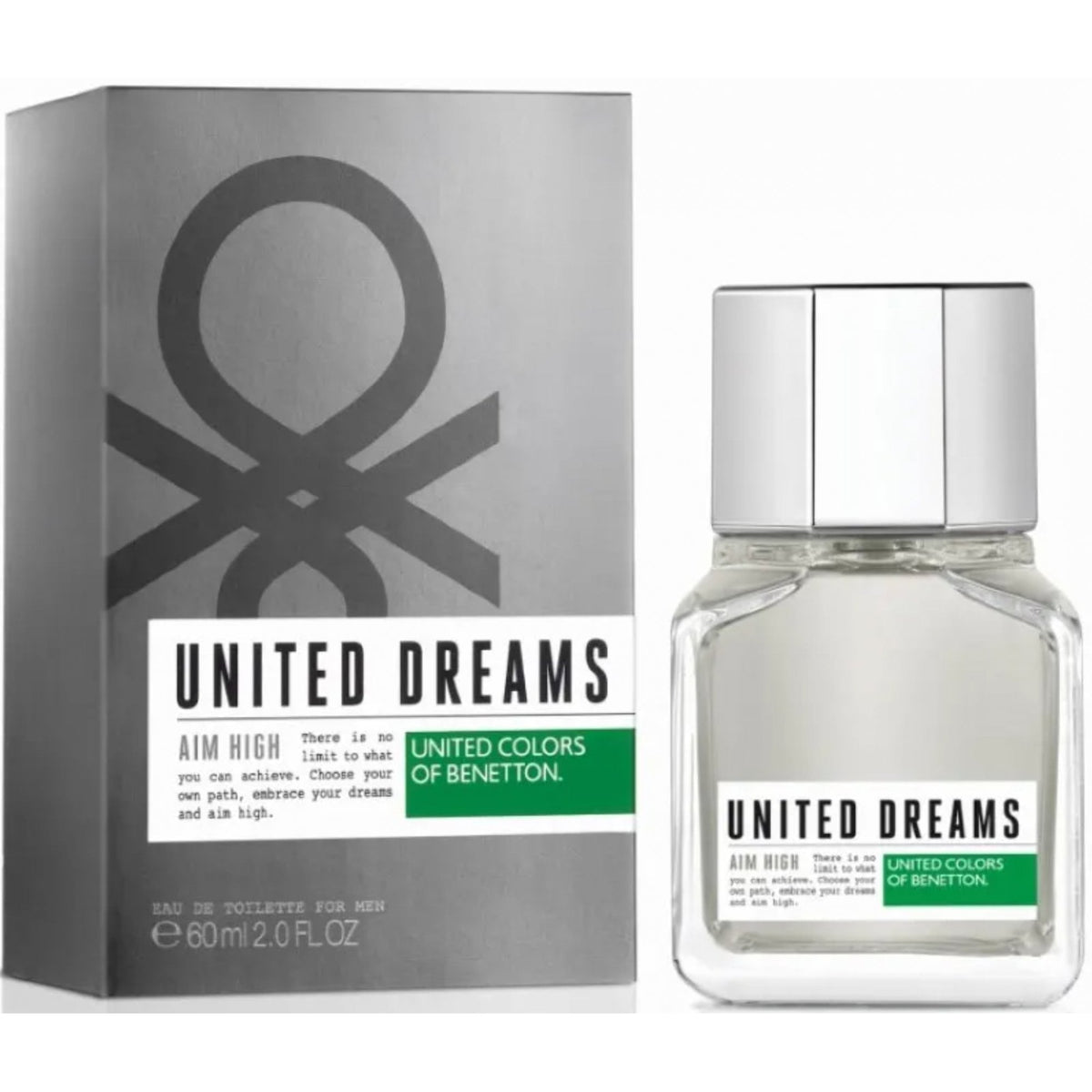 Benetton Benetton United Dreams Aim High 60ml EDT Spray - Health & Beauty > Personal Care > Cosmetics > Perfumes & Colognes > Eaux De Toilette EDT