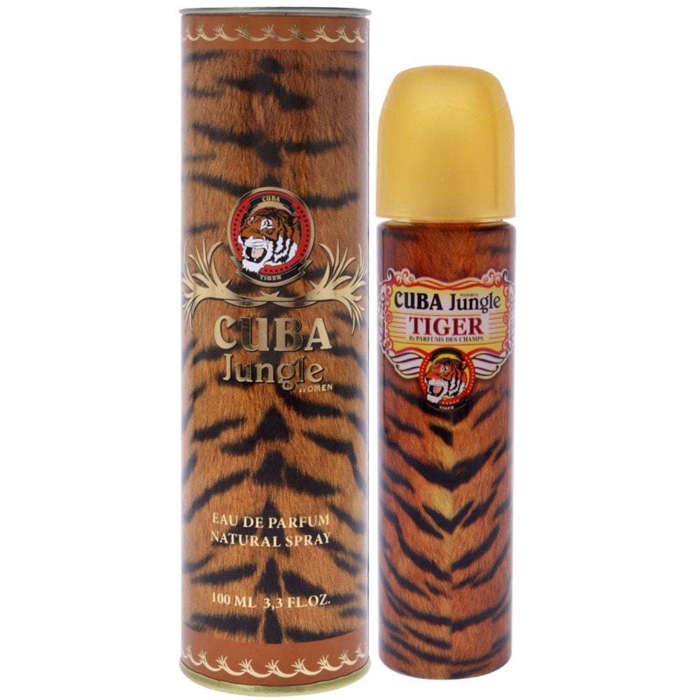 Cuba Cuba Jungle Tiger 100ml EDP Spray - Health & Beauty > Personal Care > Cosmetics > Perfumes & Colognes > Eaux de Parfum EDP