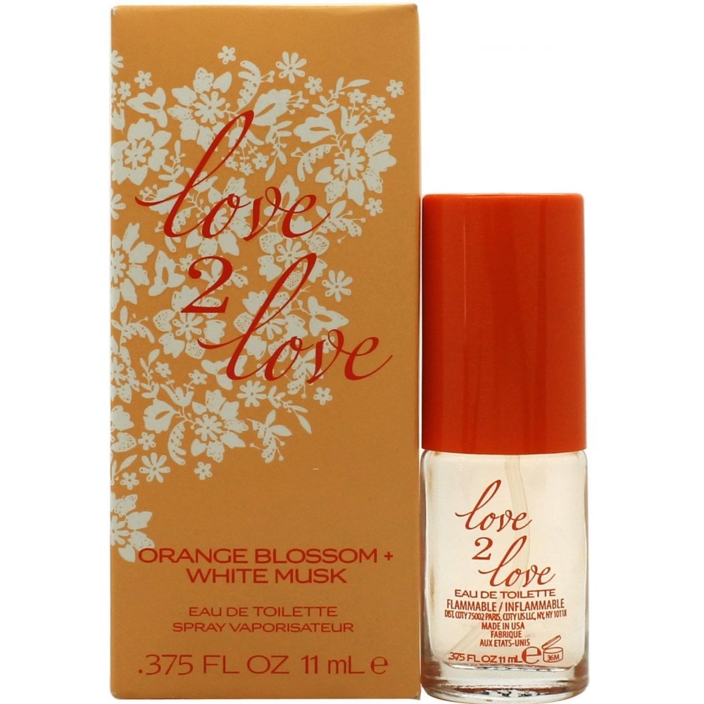 Love 2 Love Love2 Love Orange Blossom + White Musk EDT 11ml Spray - Health & Beauty > Personal Care > Cosmetics > Perfumes & Colognes > Eaux De Toilette EDT