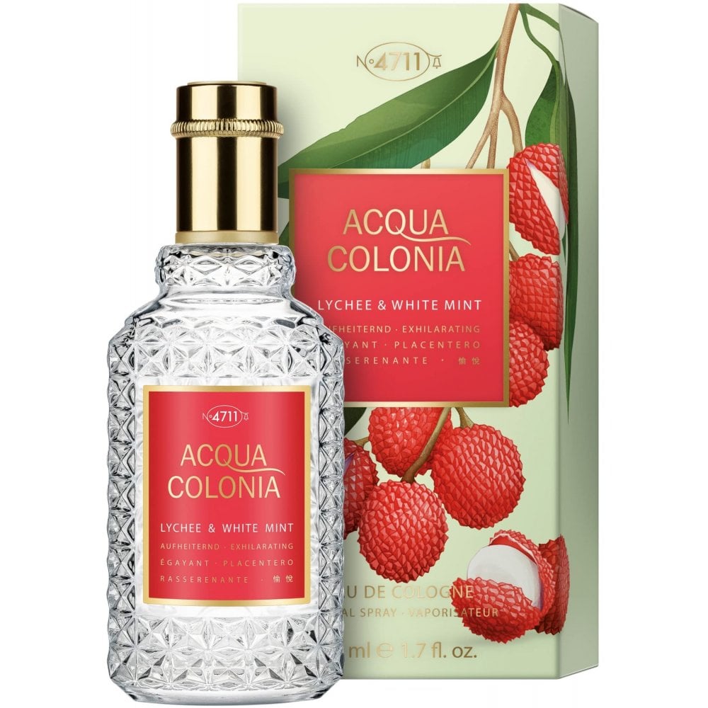 4711 4711 Acqua Colonia Lychee And White Mint 50ml EDC Spray - Health & Beauty > Personal Care > Cosmetics > Perfumes & Colognes > Colognes EDC