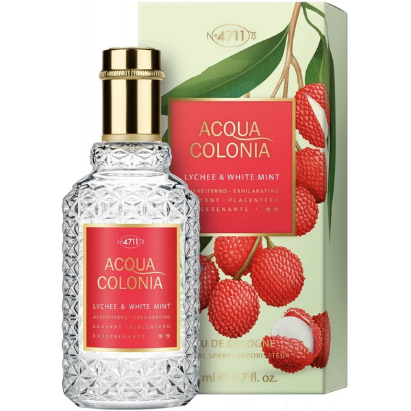 4711 4711 Acqua Colonia Lychee And White Mint 50ml EDC Spray - Health & Beauty > Personal Care > Cosmetics > Perfumes & Colognes > Colognes EDC