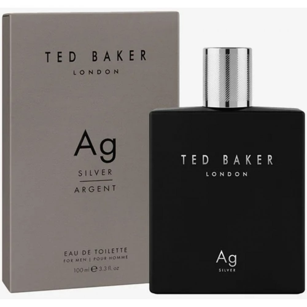 Ted Baker Ag Silver Argent 100ml EDT Spray