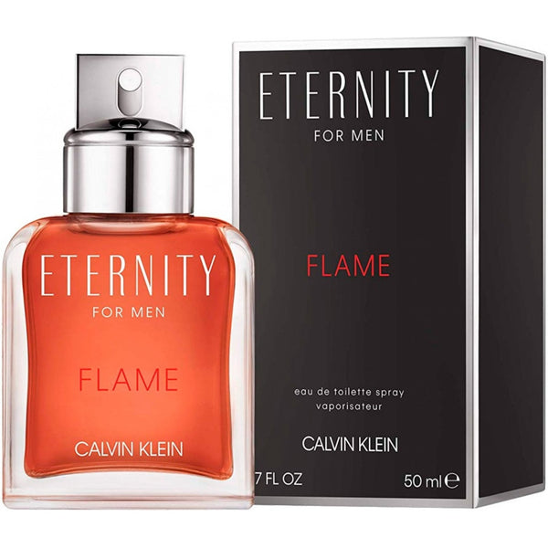Calvin Klein Calvin Klein Eternity For Men Flame 50ml EDT Spray - Health & Beauty > Personal Care > Cosmetics > Perfumes & Colognes > Eaux De Toilette EDT