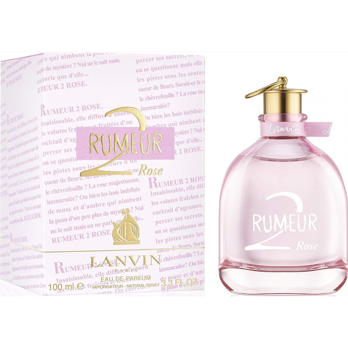 Lanvin Lanvin Rumeur 2 Rose 100ml EDP Spray - Health & Beauty > Personal Care > Cosmetics > Perfumes & Colognes > Eaux de Parfum EDP