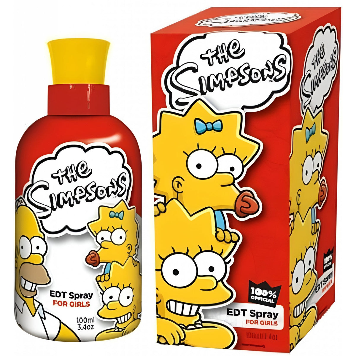 The Simpsons The Simpsons Perfume For Girls 100ml EDT Spray - Health & Beauty > Personal Care > Cosmetics > Perfumes & Colognes > Eaux De Toilette EDT