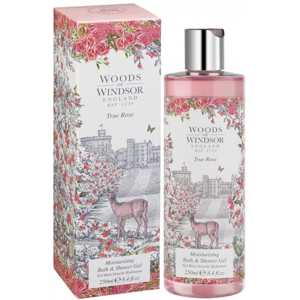 Woods Of Windsor Woods Of Windsor True Rose Bath & Shower Gel 250ml - Health & Beauty > Personal Care > Cosmetics > Bath & Body > Body Wash Bath And Shower