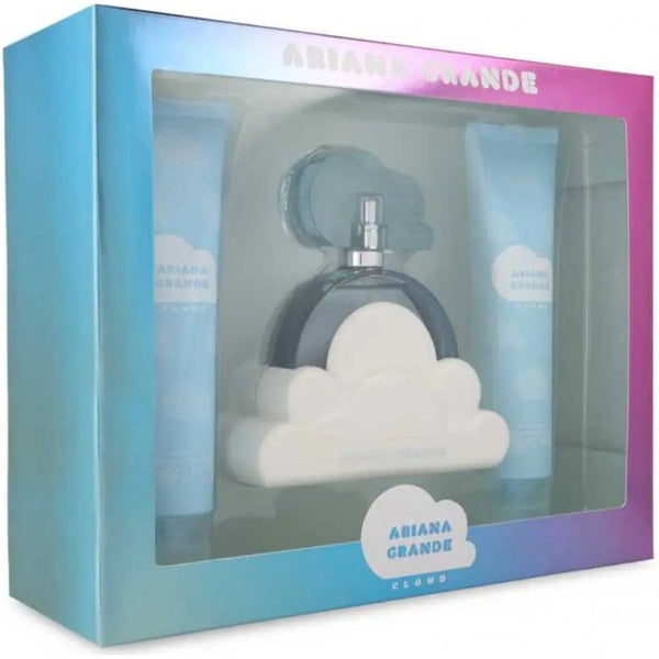 Ariana Grande Ariana Grande Cloud Gift Set 100ml EDP Spray + 100ml Souffle + 100ml Shower Gel - Health & Beauty > Personal Care > Cosmetics > Perfumes & Colognes EDP