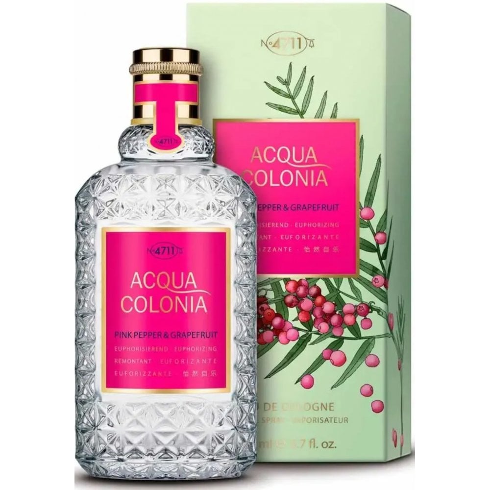 Muelhens Muelhens 4711 Acqua Colonia Pink Pepper And Grapefruit 170ml EDC Spray - Health & Beauty > Personal Care > Cosmetics > Perfumes & Colognes > Colognes EDC