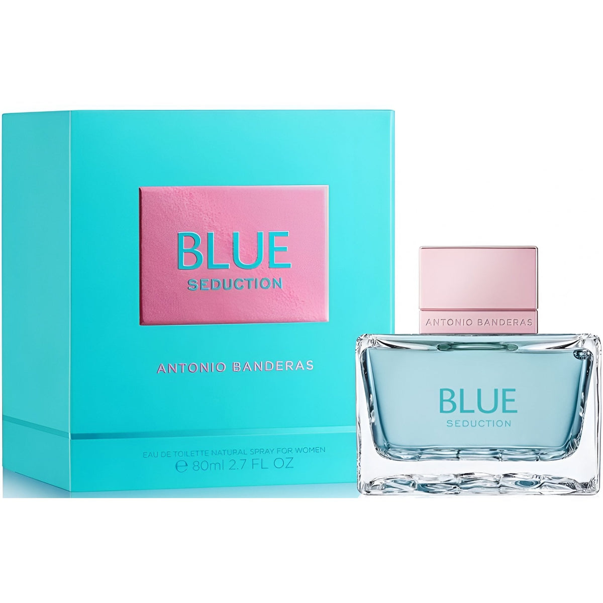 Antonio Banderas Antonio Banderas Blue Seduction For Women 80ml EDT Spray - Health & Beauty > Personal Care > Cosmetics > Perfumes & Colognes > Eaux De Toilette EDT
