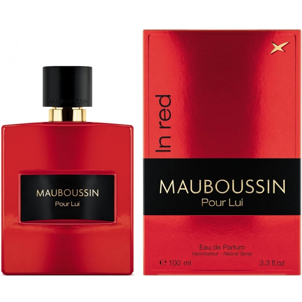 Mauboussin Mauboussin Pour Lui In Red 100ml EDP Spray - Health & Beauty > Personal Care > Cosmetics > Perfumes & Colognes > Eaux de Parfum