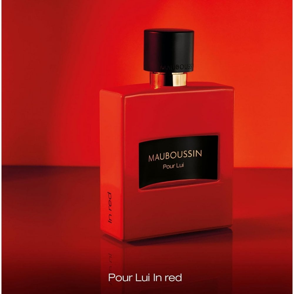 Mauboussin Mauboussin Pour Lui In Red 100ml EDP Spray - Health & Beauty > Personal Care > Cosmetics > Perfumes & Colognes > Eaux de Parfum