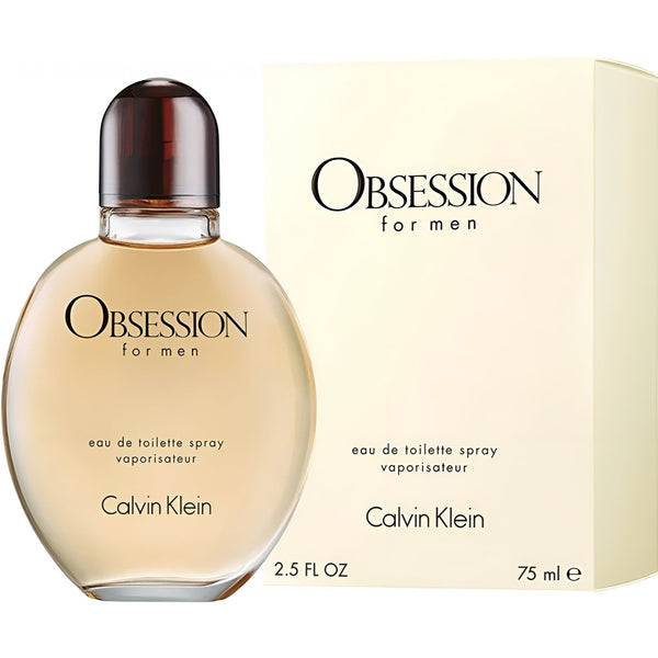 Calvin Klein Calvin Klein Obsession For Men 75ml EDT Spray - Health & Beauty > Personal Care > Cosmetics > Perfumes & Colognes > Eaux De Toilette EDT