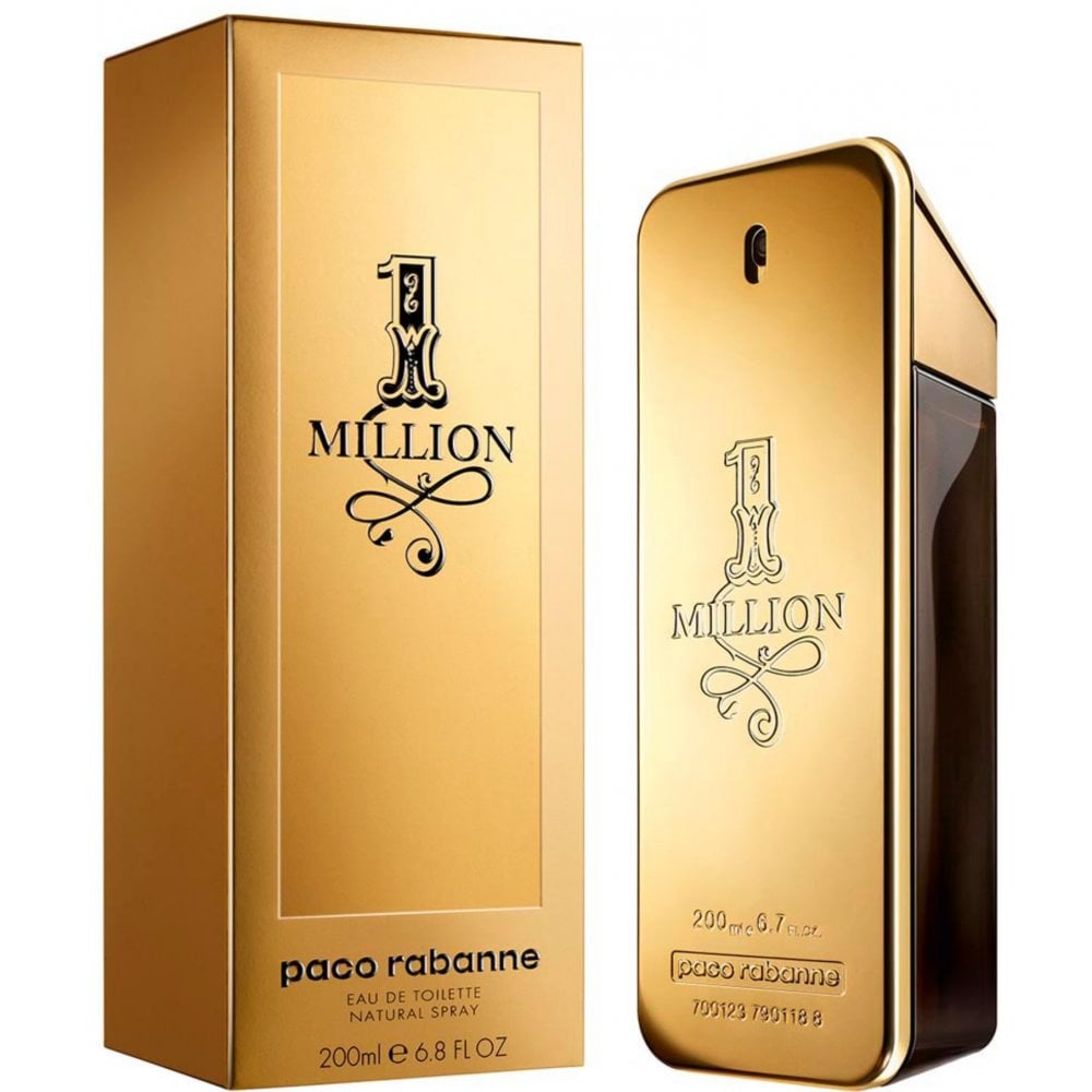 Paco Rabanne Paco Rabanne 1 Million 200ml EDT Spray - Health & Beauty > Personal Care > Cosmetics > Perfumes & Colognes > Eaux De Toilette EDT