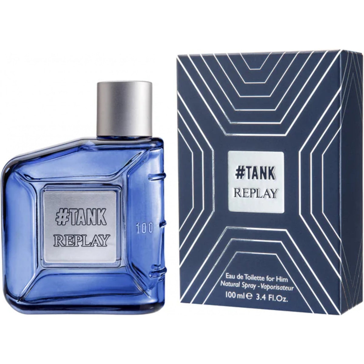 Replay Replay Tank For Him 100ml EDT Spray - Health & Beauty > Personal Care > Cosmetics > Perfumes & Colognes > Eaux De Toilette EDT