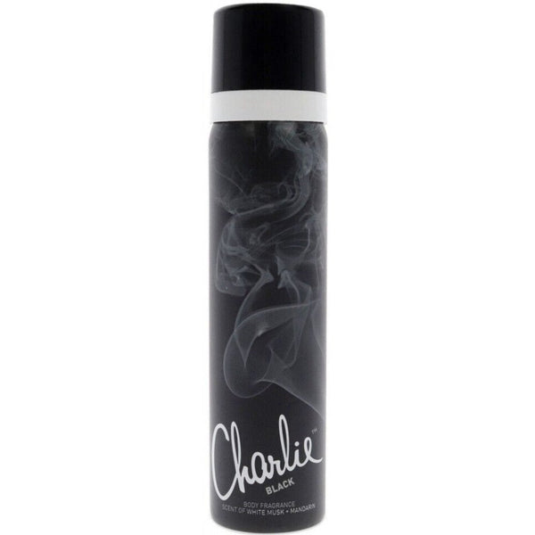 Revlon Revlon Charlie Body Spray Black 75ml - Health & Beauty > Personal Care > Deodorants & Anti-Perspirant > Deodorants Deodorant