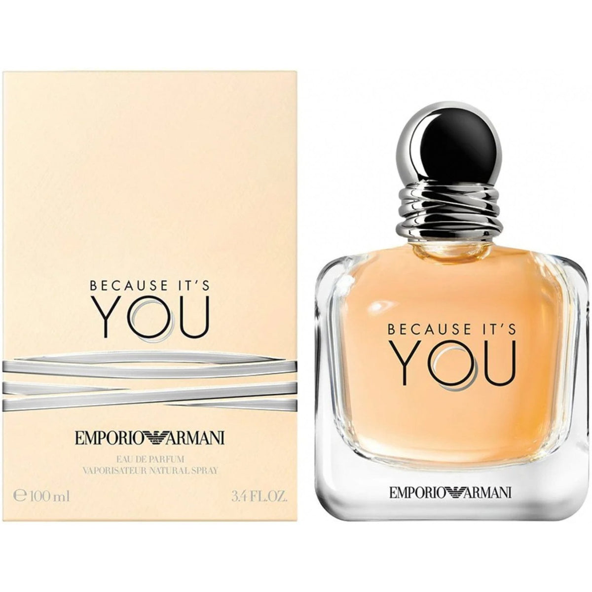 Giorgio Armani Giorgio Armani Emporio Armani Because It'S You 100ml EDP Spray - Health & Beauty > Personal Care > Cosmetics > Perfumes & Colognes > Eaux de Parfum EDP