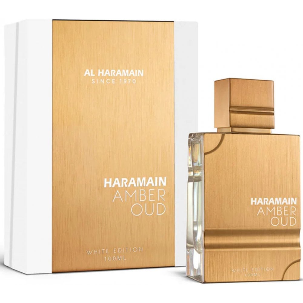 Al Haramain Al Haramain Amber Oud White Edition 100ml EDP Spray - Health & Beauty > Personal Care > Cosmetics > Perfumes & Colognes > Eaux de Parfum EDP