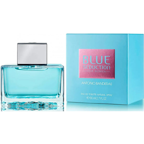 Antonio Banderas Antonio Banderas Blue Seduction For Women 80ml EDT Spray - Health & Beauty > Personal Care > Cosmetics > Perfumes & Colognes > Eaux De Toilette EDP
