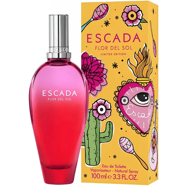 Escada Escada Flor Del Sol Limited Edition 100ml EDT Spray - Health & Beauty > Personal Care > Cosmetics > Perfumes & Colognes > Eaux De Toilette EDT