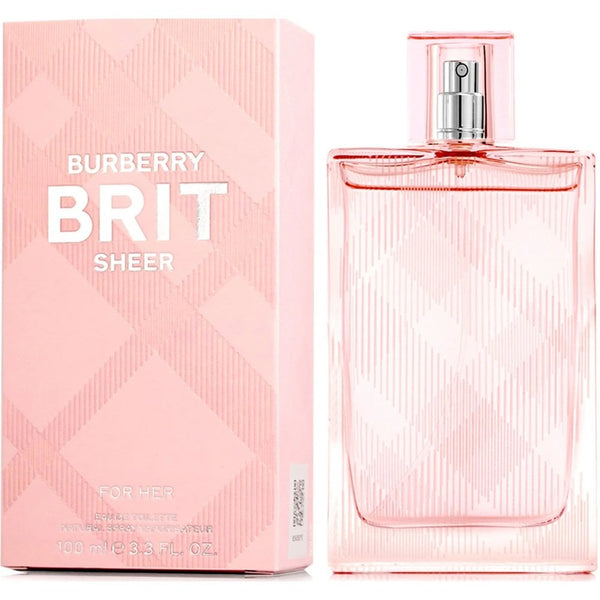 Burberry Burberry Brit Sheer 100ml EDT Spray - Health & Beauty > Personal Care > Cosmetics > Perfumes & Colognes > Eaux De Toilette EDT