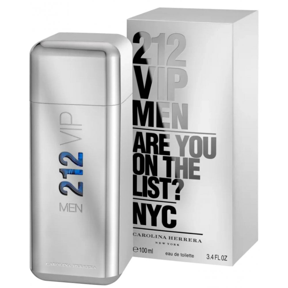 Carolina Herrera Carolina Herrera 212 VIP Men 100ml EDT Spray - Health & Beauty > Personal Care > Cosmetics > Perfumes & Colognes > Eaux De Toilette EDT