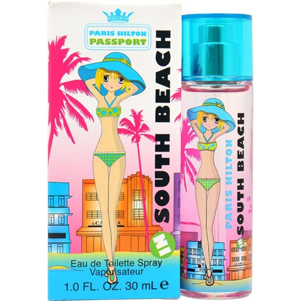 Paris Hilton Paris Hilton Passport In South Beach 30ml EDT Spray - Health & Beauty > Personal Care > Cosmetics > Perfumes & Colognes > Eaux De Toilette EDT