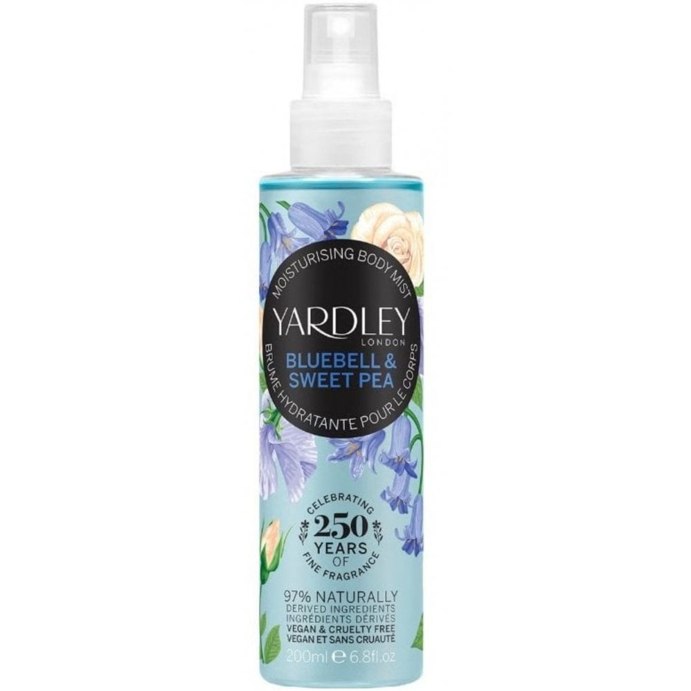 Yardley Yardley Bluebell And Sweetpea Body Mist 200ml - Health & Beauty > Personal Care > Cosmetics > Perfumes & Colognes > Body Mists Body Mist