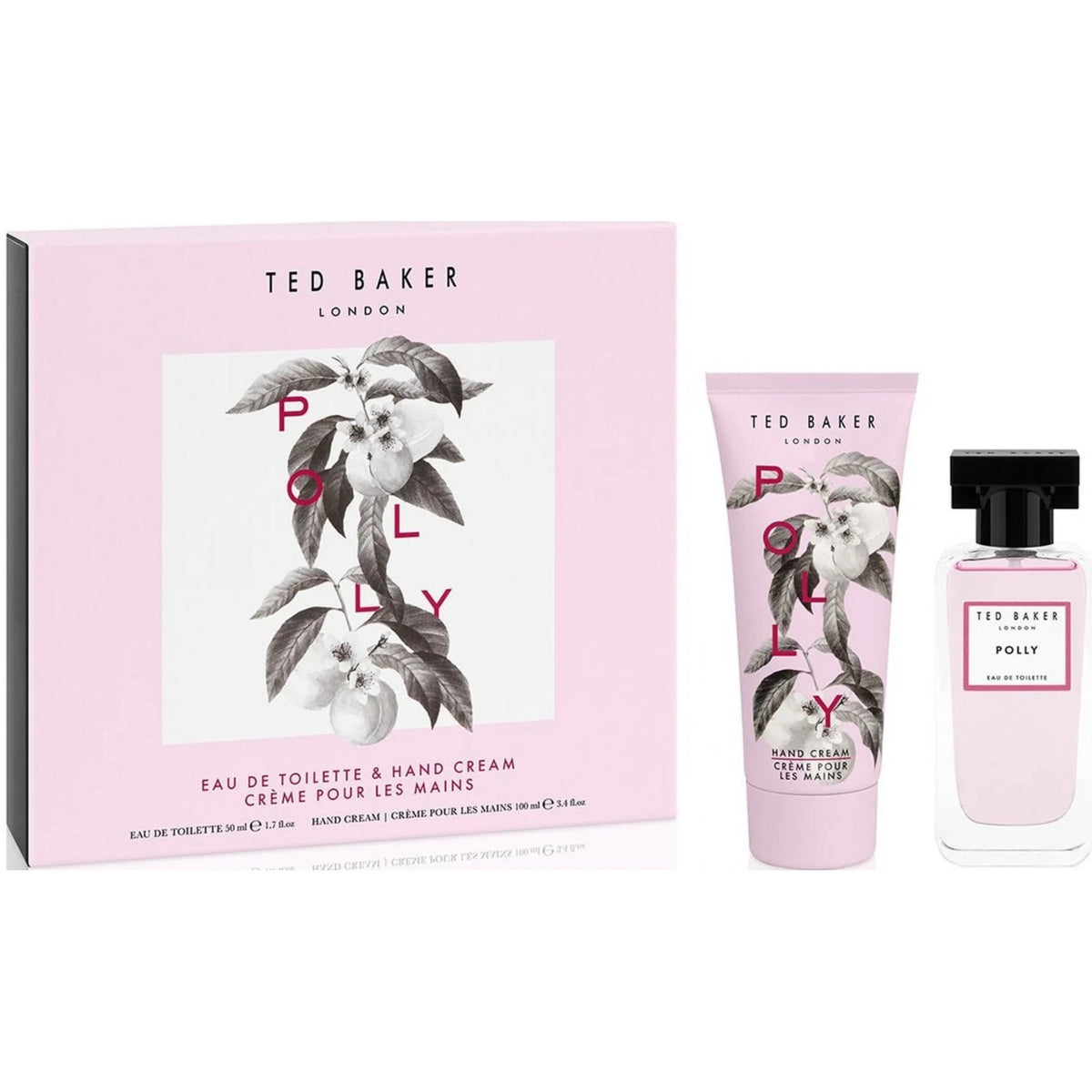 Ted Baker Ted Baker Polly Gift Set 50ml EDT Spray + 100ml Hand Cream - Health & Beauty > Personal Care > Cosmetics > Perfumes & Colognes EDT