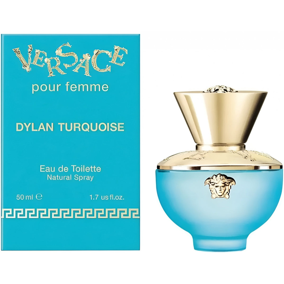Versace Versace Dylan Turquoise Pour Femme 50ml EDT Spray - Health & Beauty > Personal Care > Cosmetics > Perfumes & Colognes > Eaux De Toilette EDT