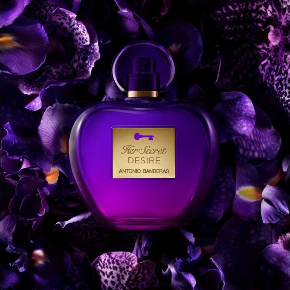 Antonio Banderas Antonio Banderas Her Secret Desire 80ml EDT Spray - Health & Beauty > Personal Care > Cosmetics > Perfumes & Colognes > Eaux De Toilette EDT