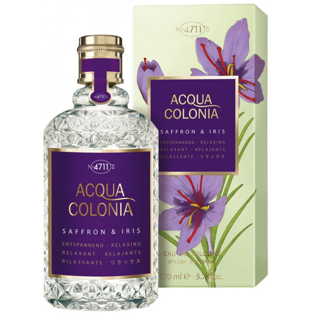 4711 4711 Acqua Colonia Saffron & Iris 170ml EDC Spray - Health & Beauty > Personal Care > Cosmetics > Perfumes & Colognes > Colognes EDC