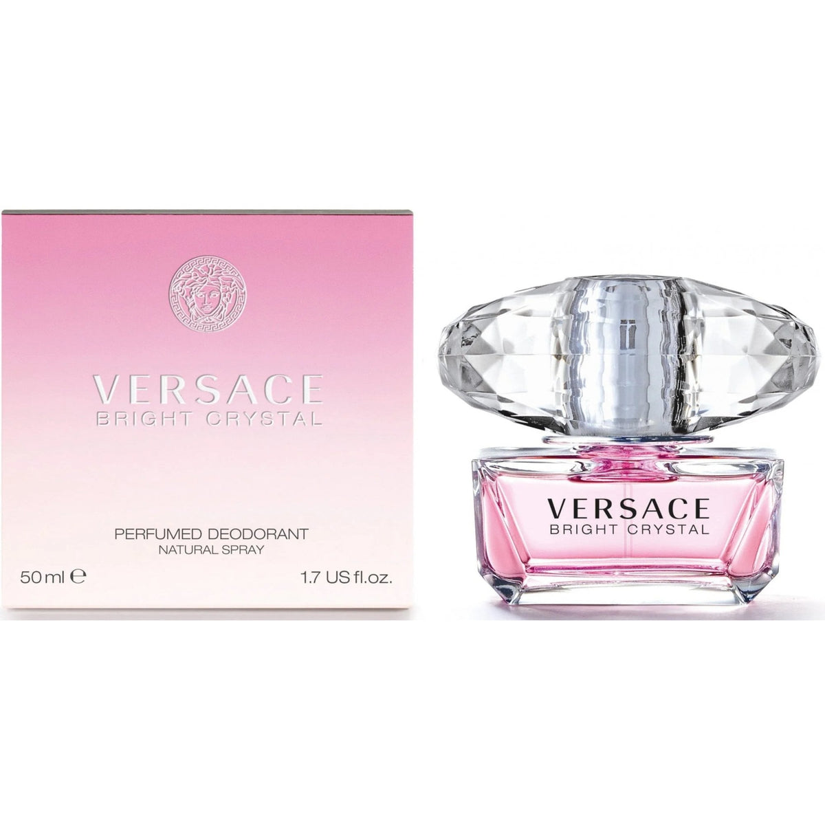Versace Versace Bright Crystal Perfumed Deodorant Spray 50ml - Health & Beauty > Personal Care > Deodorants & Anti-Perspirant > Deodorants Deodorant