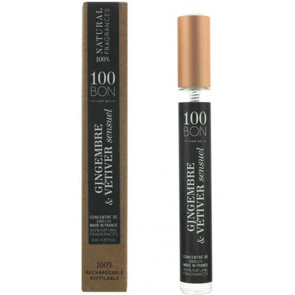 100Bon 100Bon Gingembre And Vetiver Sensual Concentre Refillable 10ml EDP Spray - Health & Beauty > Personal Care > Cosmetics > Perfumes & Colognes > Eaux de Parfum EDP