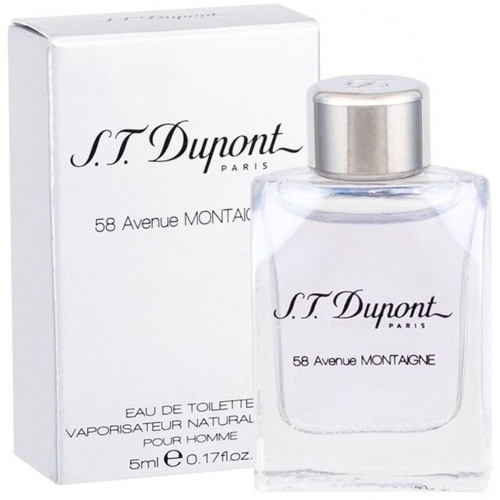 S.T. Dupont St Dupont 58 Ave Montaigne For Men EDT 5ml Mini - Health & Beauty > Personal Care > Cosmetics > Perfumes & Colognes > Eaux De Toilette EDT
