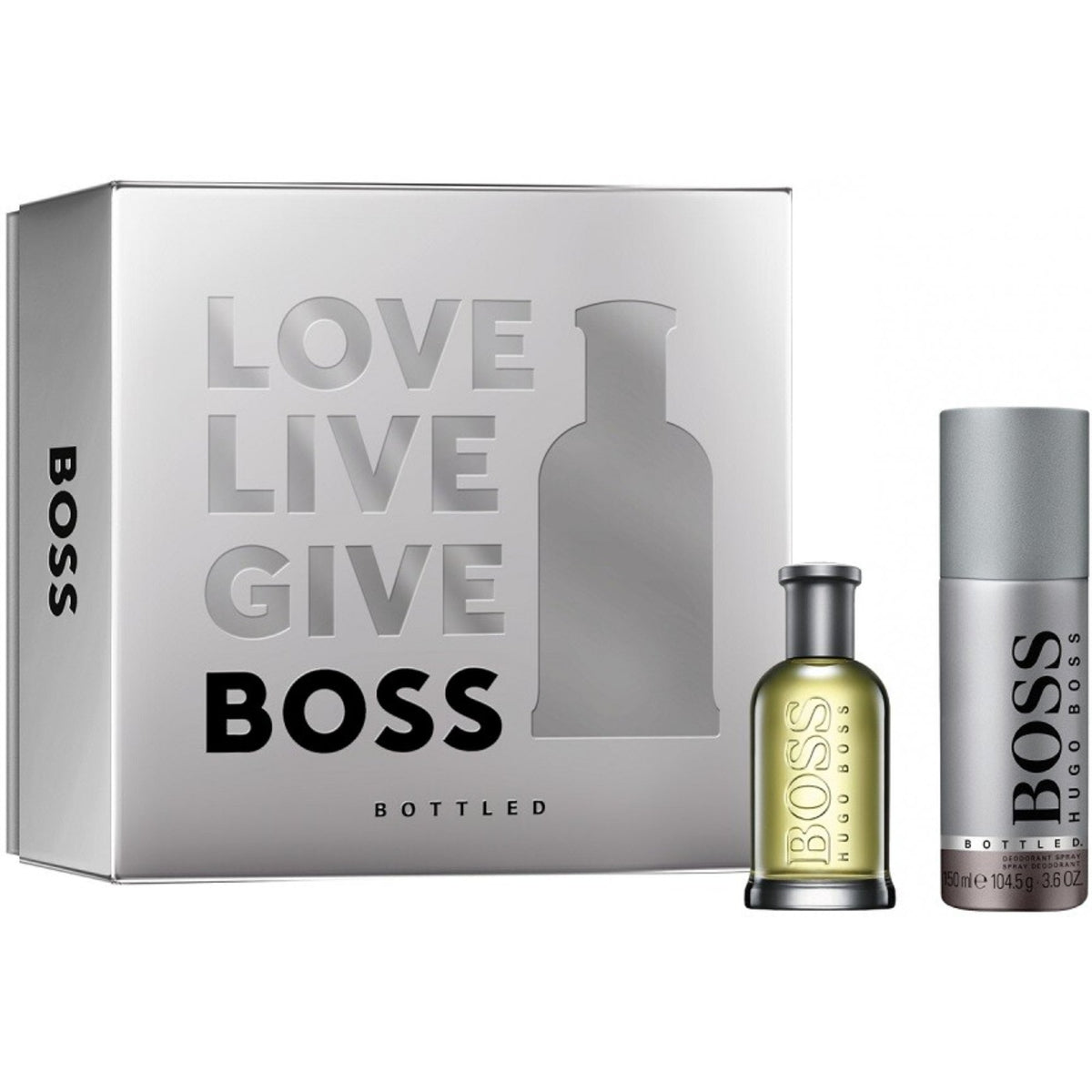 Hugo Boss Hugo Boss Bottled 50ml EDT Spray + 150ml Deodorant Spray - Health & Beauty > Personal Care > Cosmetics > Perfumes & Colognes > Eaux De Toilette