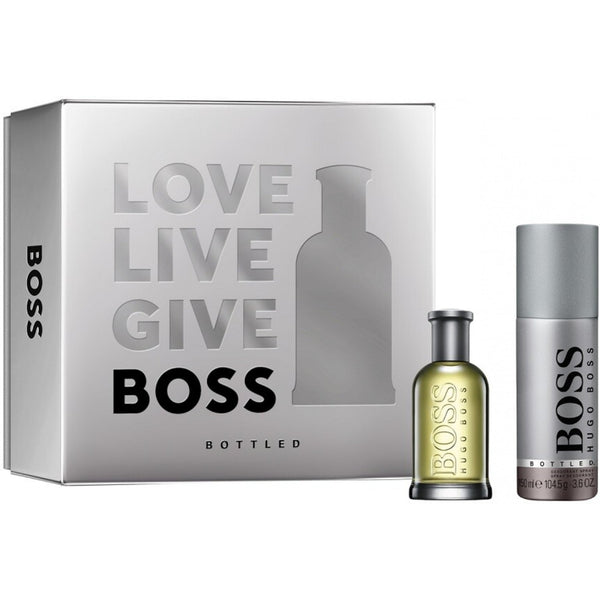 Hugo Boss Hugo Boss Bottled 50ml EDT Spray + 150ml Deodorant Spray - Health & Beauty > Personal Care > Cosmetics > Perfumes & Colognes > Eaux De Toilette