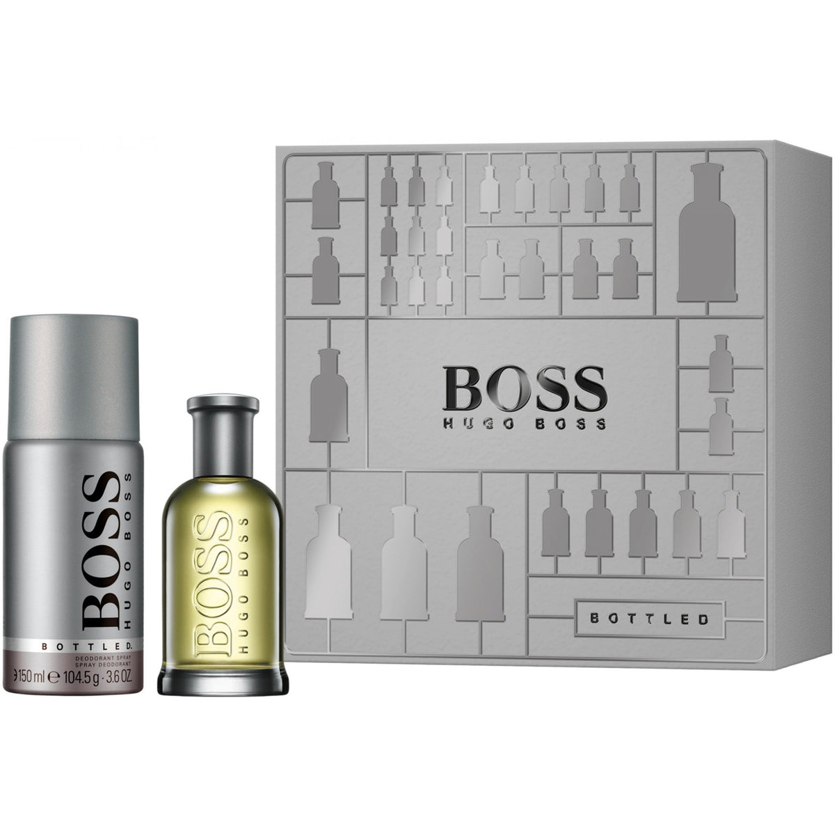 Hugo Boss Hugo Boss Bottled Gift Set 50ml EDT Spray + 150ml Deodorant - Health & Beauty > Personal Care > Cosmetics > Perfumes & Colognes > Eaux de Parfum Gift Set