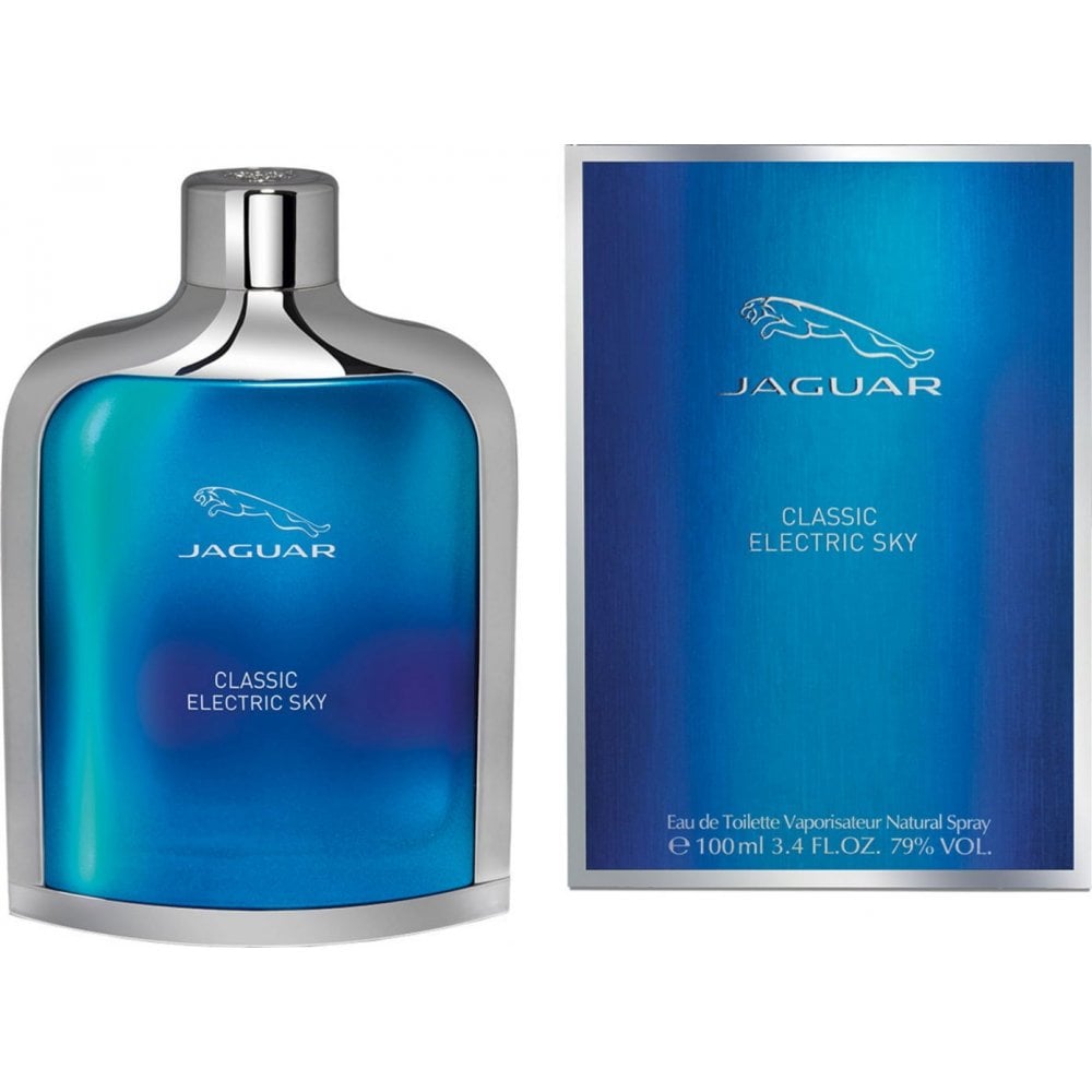 Jaguar Jaguar Classic Electric Sky 100ml EDT Spray - Health & Beauty > Personal Care > Cosmetics > Perfumes & Colognes > Eaux De Toilette EDT