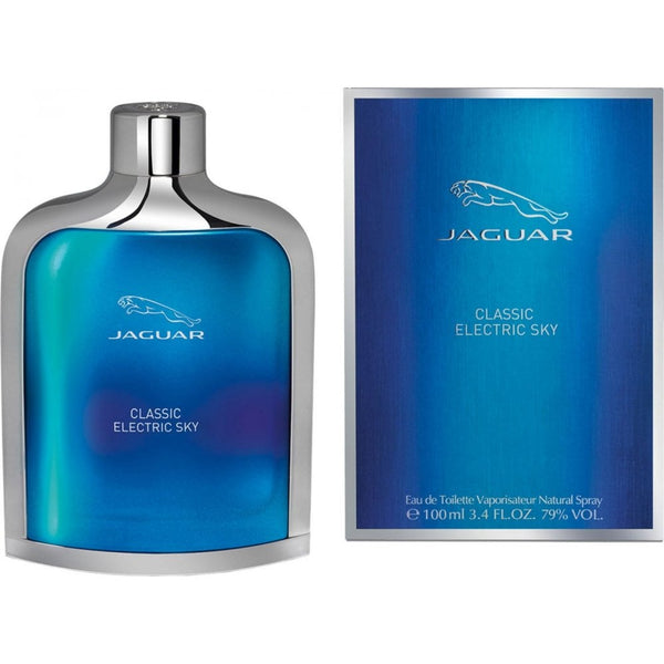 Jaguar Jaguar Classic Electric Sky 100ml EDT Spray - Health & Beauty > Personal Care > Cosmetics > Perfumes & Colognes > Eaux De Toilette EDT