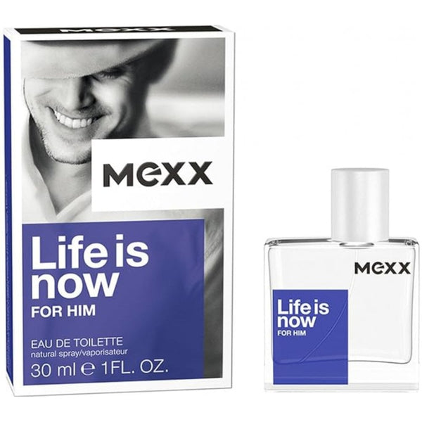 MEXX Mexx Life Is Now For Him 30ml EDT Spray - Health & Beauty > Personal Care > Cosmetics > Perfumes & Colognes > Eaux De Toilette EDT