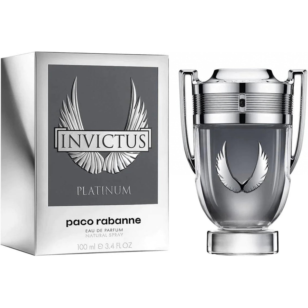 Paco Rabanne PACO RABANNE INVICTUS PLATINUM 100ML EDP SPRAY - Health & Beauty > Personal Care > Cosmetics > Perfumes & Colognes > Eaux de Parfum EDP