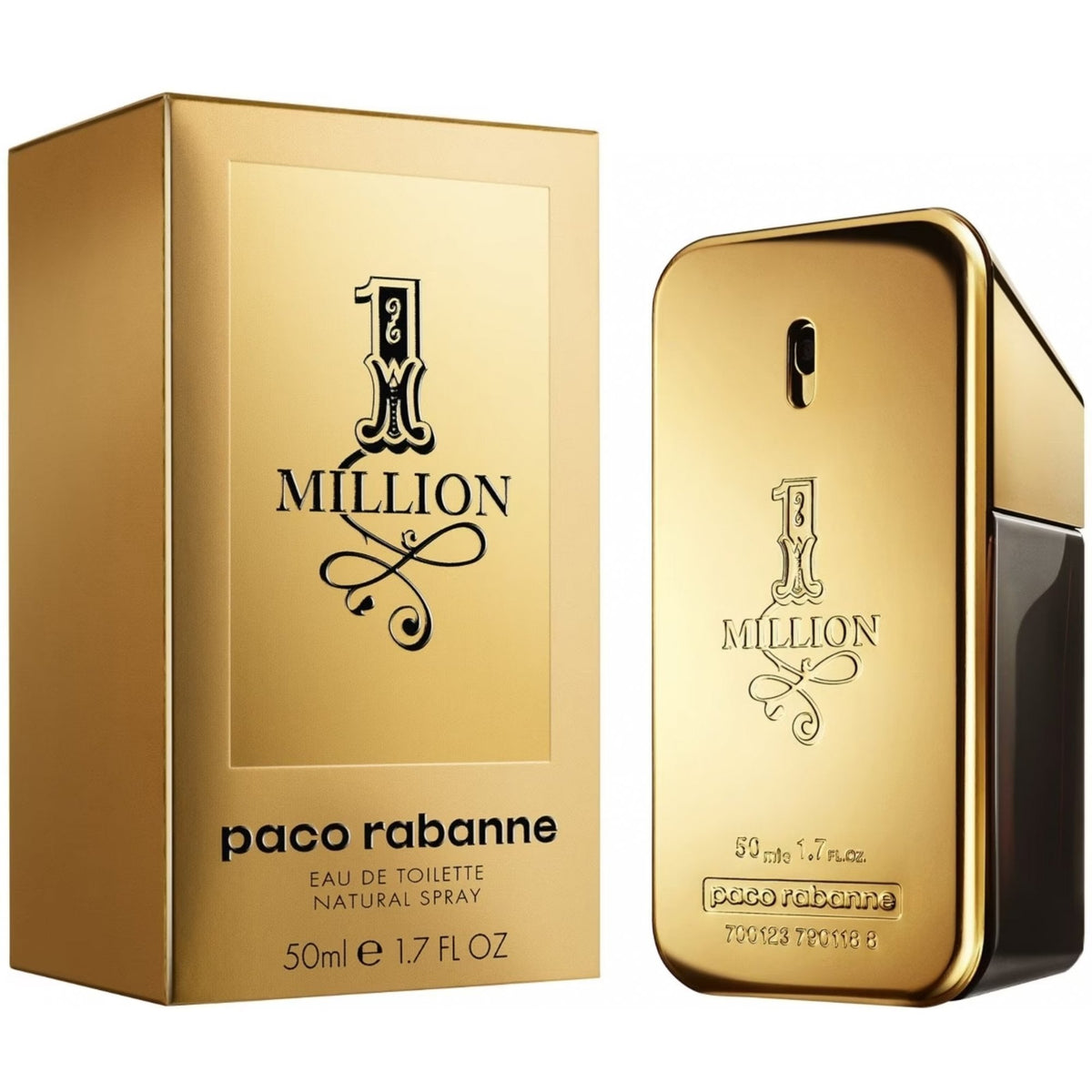 Paco Rabanne Paco Rabanne 1 Million 50ml EDT Spray - Health & Beauty > Personal Care > Cosmetics > Perfumes & Colognes > Eaux De Toilette EDT