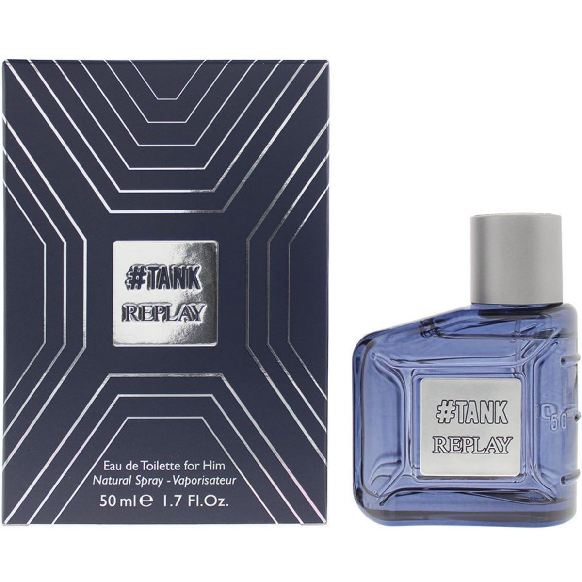 Replay Replay Tank For Him 50ml EDT Spray - Health & Beauty > Personal Care > Cosmetics > Perfumes & Colognes > Eaux De Toilette EDT