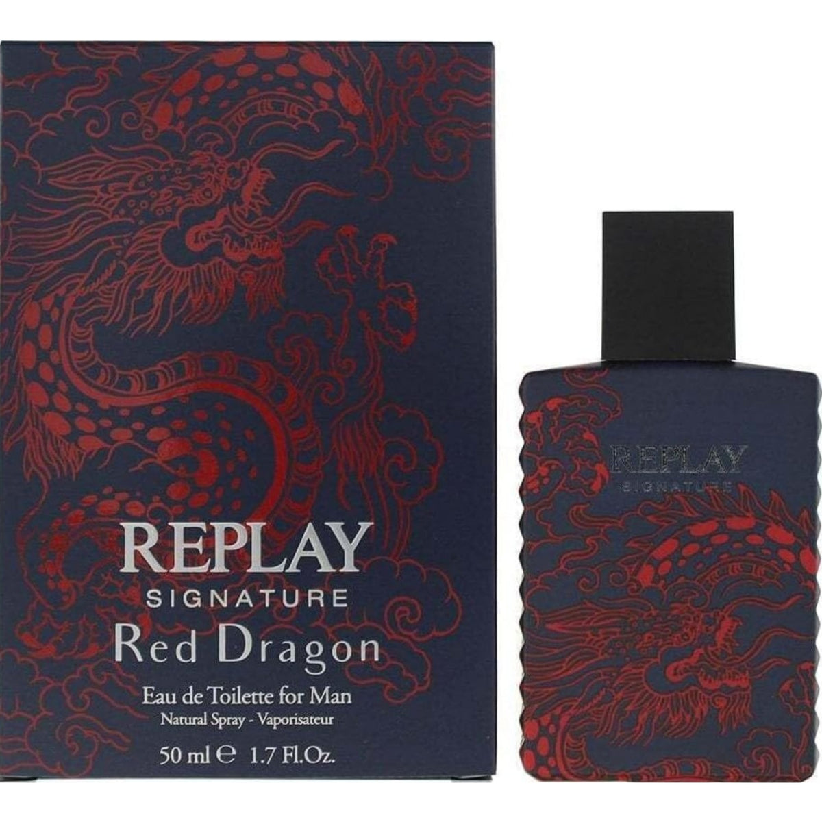 Replay Replay Signature Red Dragon For Man 50ml EDT Spray - Health & Beauty > Personal Care > Cosmetics > Perfumes & Colognes > Eaux De Toilette EDT
