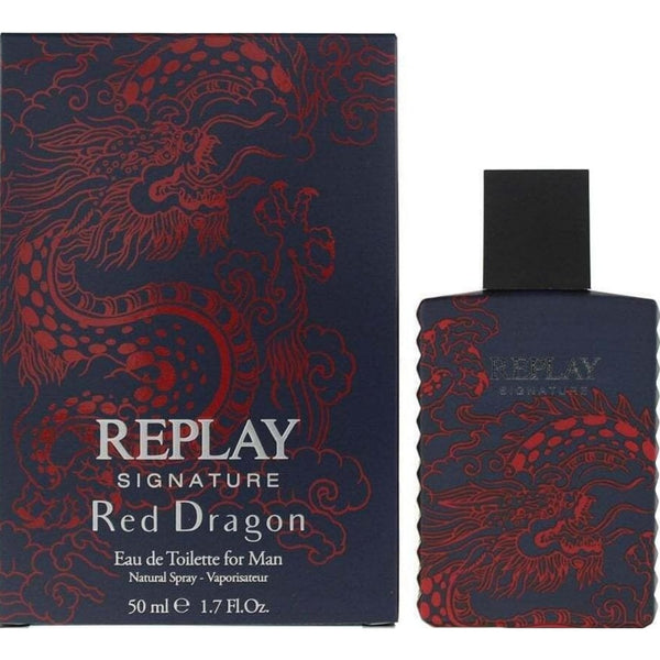Replay Replay Signature Red Dragon For Man 50ml EDT Spray - Health & Beauty > Personal Care > Cosmetics > Perfumes & Colognes > Eaux De Toilette EDT