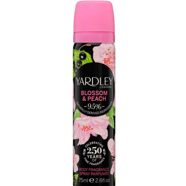 Yardley Yardley Blossom And Peach Body Spray 75ml - Health & Beauty > Personal Care > Deodorants & Anti-Perspirant > Deodorants Body Spray