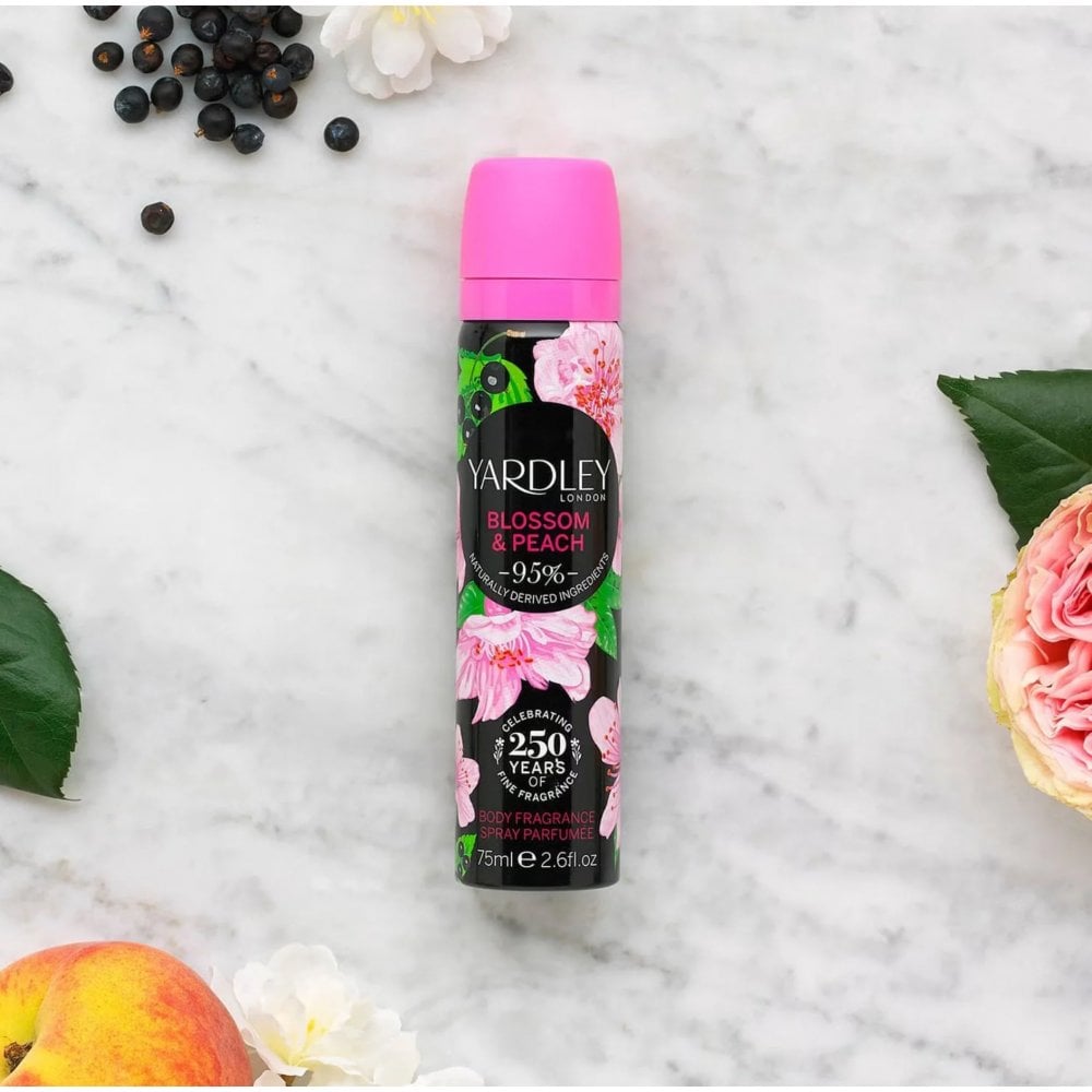 Yardley Yardley Blossom And Peach Body Spray 75ml - Health & Beauty > Personal Care > Deodorants & Anti-Perspirant > Deodorants Body Spray