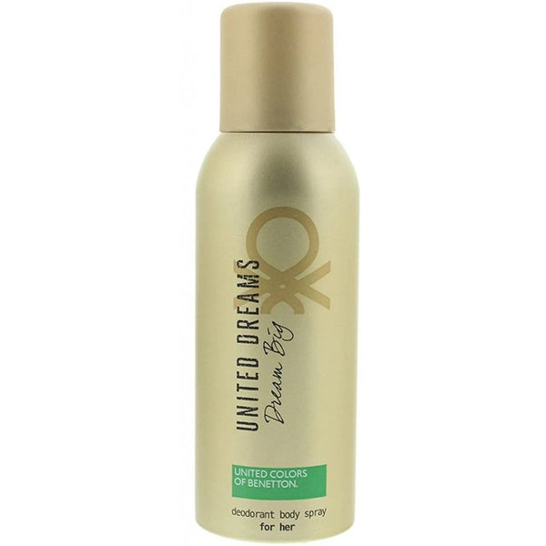 Benetton Benetton United Colors Of Benetton United Dreams Dream Big Deodorant Spray For Her 150ml - Health & Beauty > Personal Care > Deodorants & Anti-Perspirant > Deodorants DEODORANT SPRAY